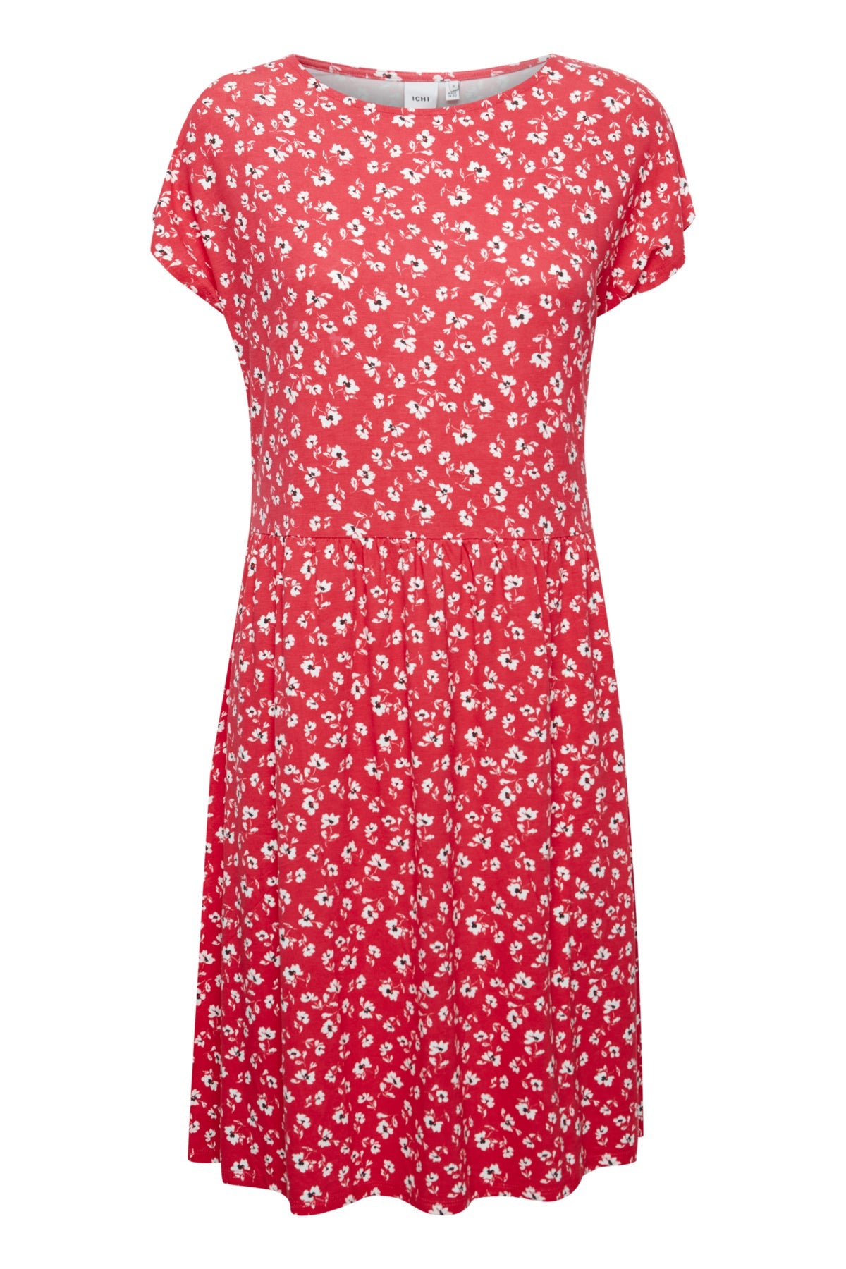 Ihlisa Dress Raspberry Pattern